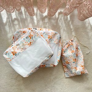 Mesh 3 Pcs Digital Print Packing Cubes